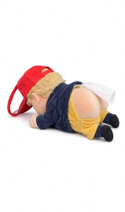 Plush Car Tissue Holder – Funny Gift Cover